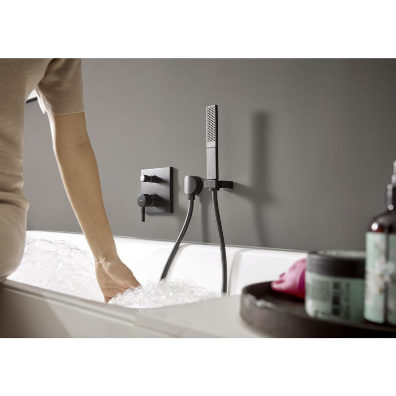 Ручной душ чёрный Hansgrohe Rainfinity 1jet 26866340