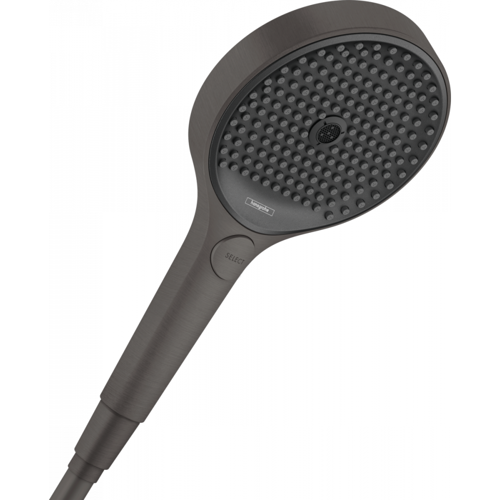 Ручной душ чёрный хром Hansgrohe Rainfinity 130 3jet 26864340