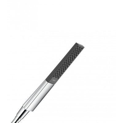 Ручной душ хром/чёрный Hansgrohe Rainfinity 100 1jet 26866000