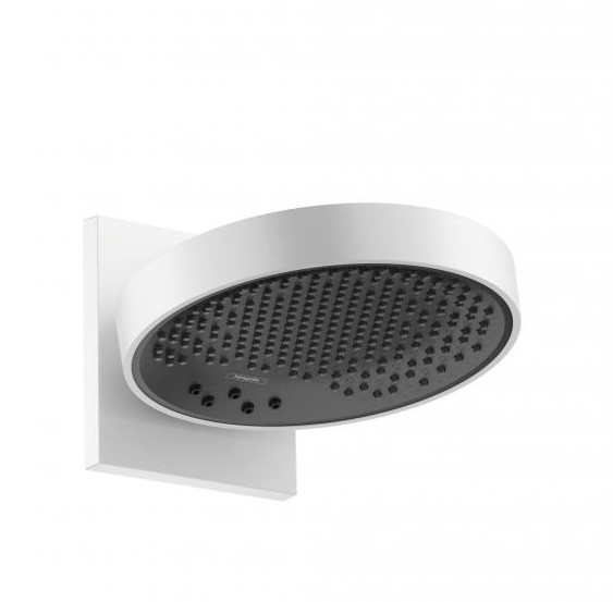 Верхний душ белый Hansgrohe Rainfinity 250 3jet EcoSmart 26233700