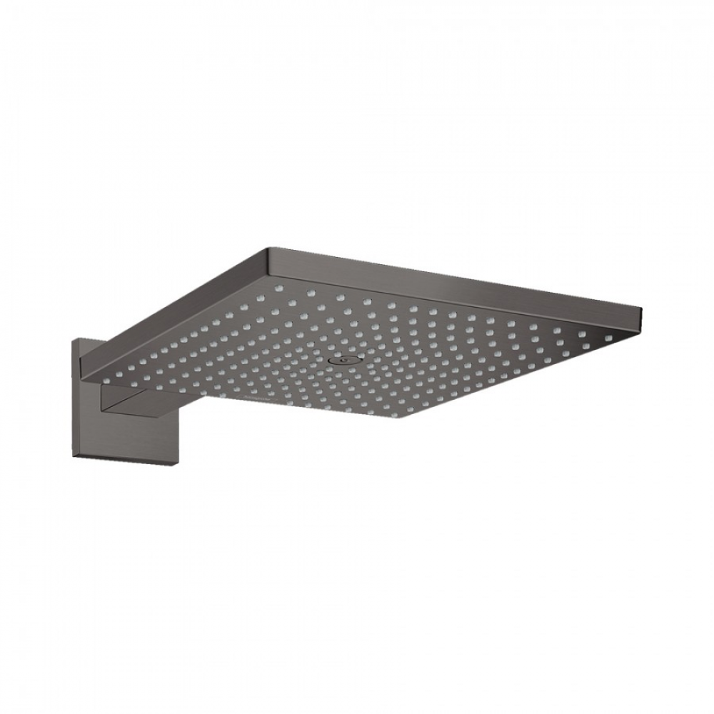 Верхний душ чёрный хром Hansgrohe Raindance E 300 AIR 1jet 26238340