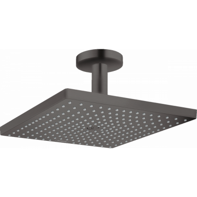 Верхний душ чёрный хром Hansgrohe Raindance E 300 1jet 26250340