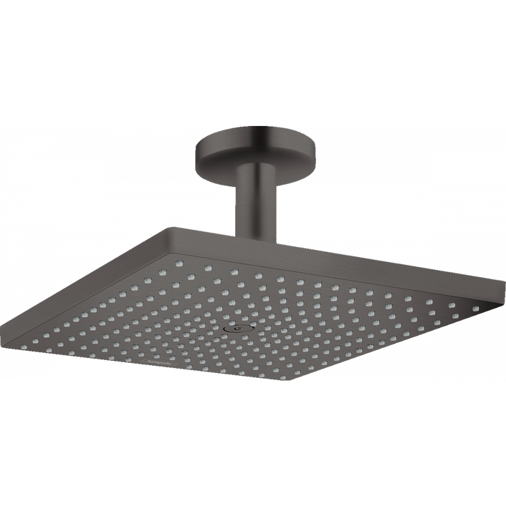 Верхний душ чёрный хром Hansgrohe Raindance E 300 1jet 26250340