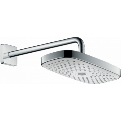Верхний душ хром Hansgrohe Raindance Select E 300 2jet 27385400