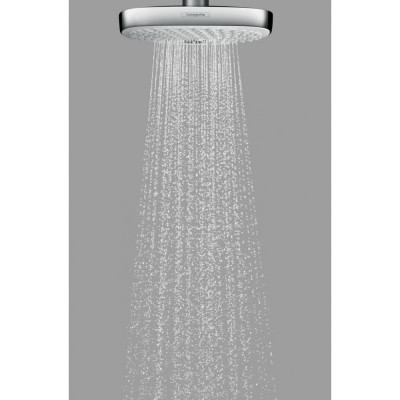 Верхний душ хром Hansgrohe Raindance Select E 300 2jet 27385400