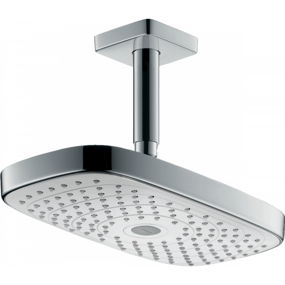 Верхний душ хром Hansgrohe Raindance Select E 300 2jet 27384400