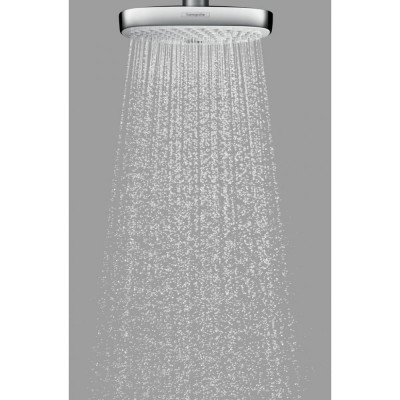 Верхний душ хром Hansgrohe Raindance Select E 300 2jet 27384400
