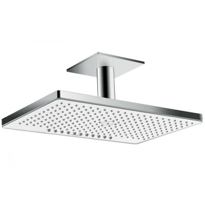 Верхний душ хром/белый Hansgrohe Rainmaker Select 460 2jet EcoSmart 24014400