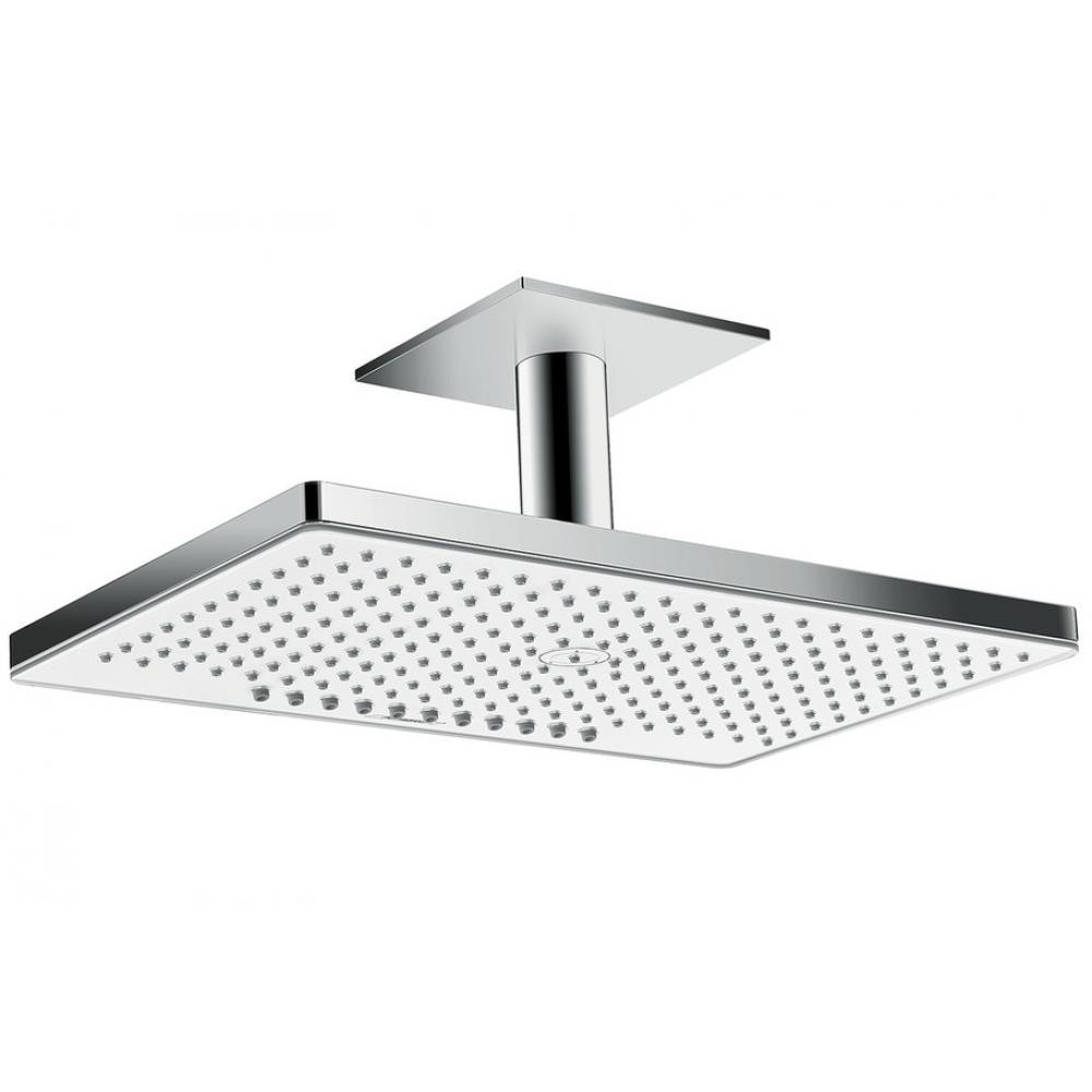 Верхний душ хром/белый Hansgrohe Rainmaker Select 460 2jet EcoSmart 24014400