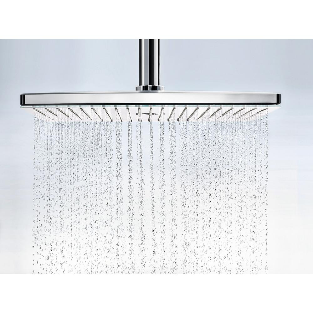 Верхний душ хром/белый Hansgrohe Rainmaker Select 460 2jet EcoSmart 24014400