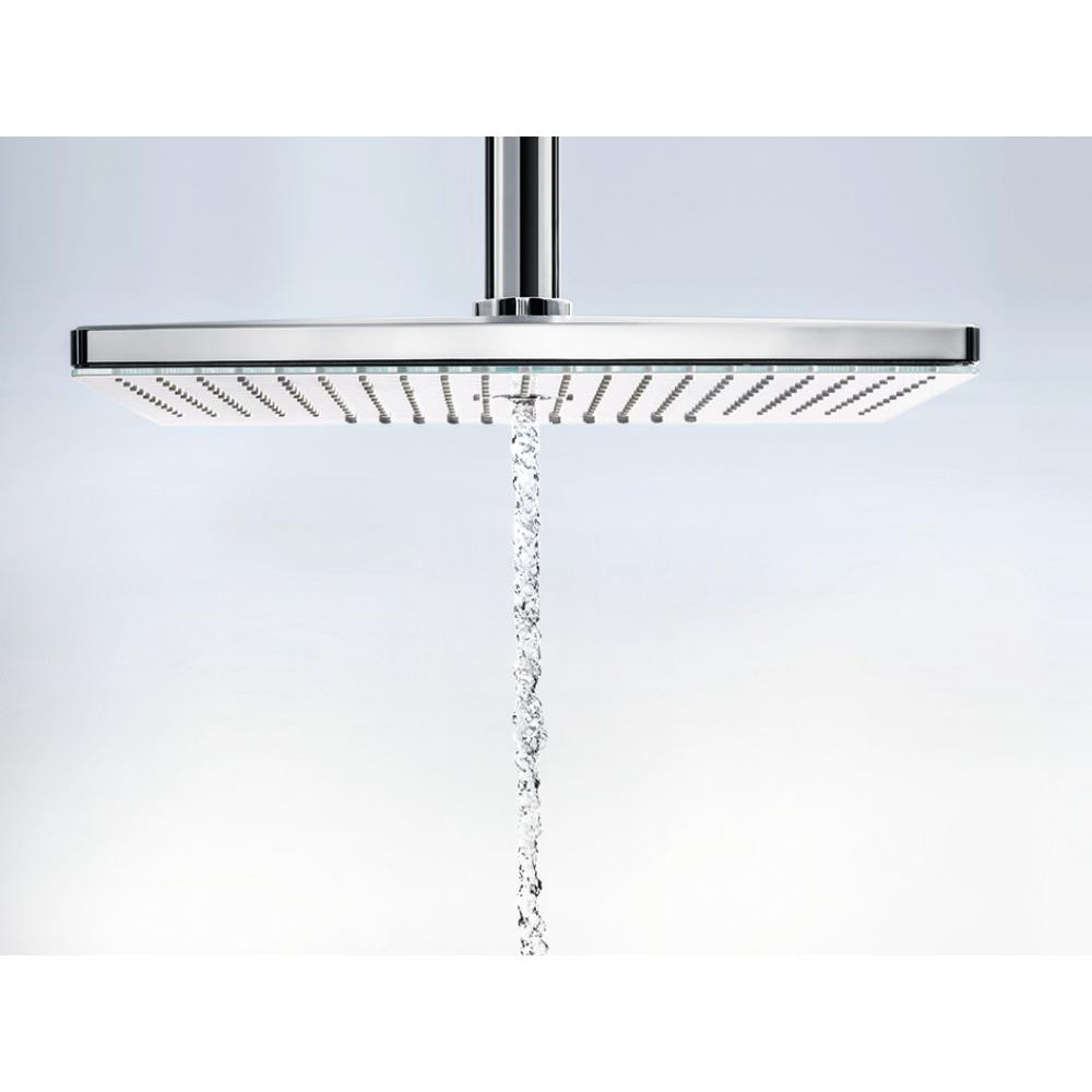 Верхний душ хром/белый Hansgrohe Rainmaker Select 460 2jet EcoSmart 24014400
