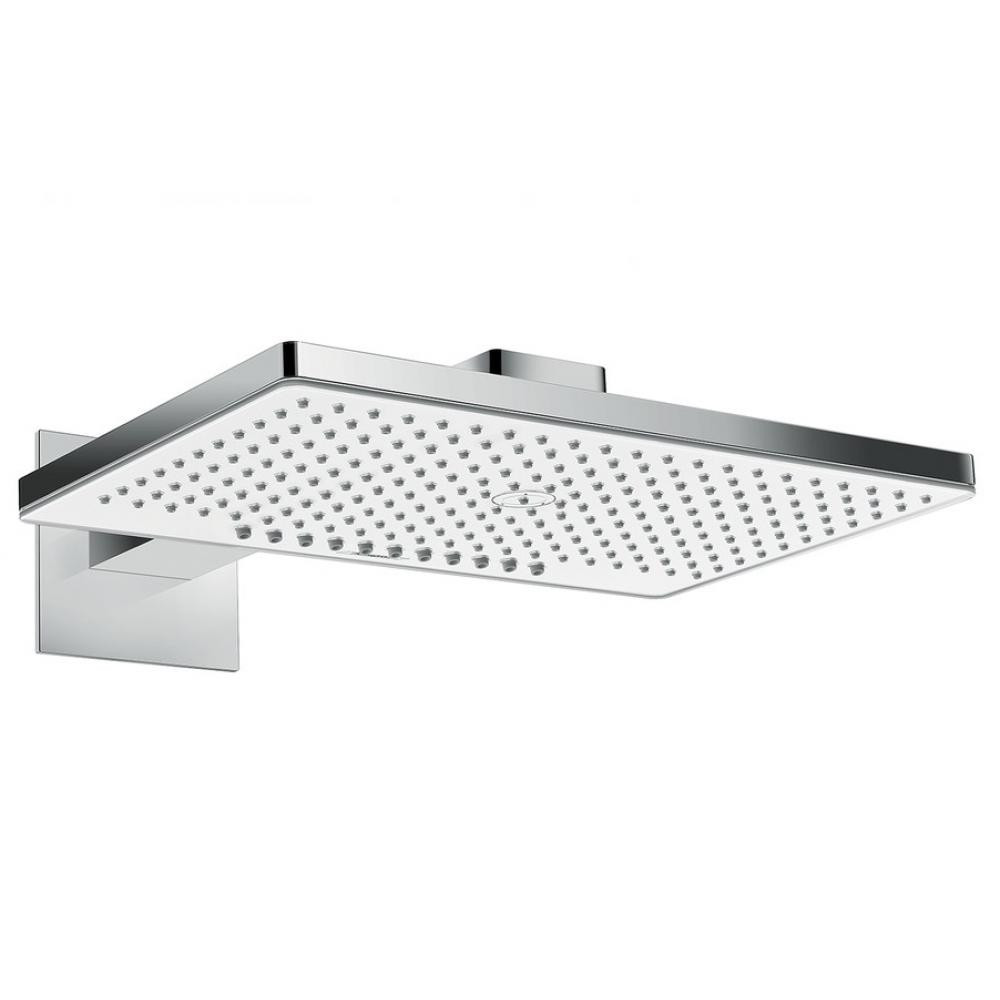Верхний душ хром/белый Hansgrohe Rainmaker Select 460 2jet EcoSmart 24015400