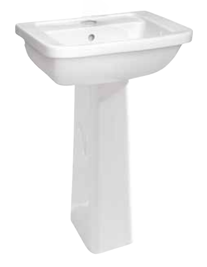 Раковина Vitra Form300 55см с пьедесталом 9602B003-7650