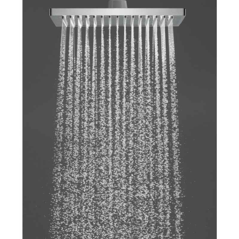 Верхний душ хром Hansgrohe Crometta E 240 1jet EcoSmart 26727000