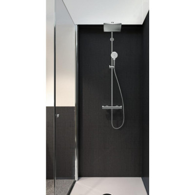 Душевая система с термостатом хром hansgrohe Crometta Е 240 1jet Showerpipe 27271000