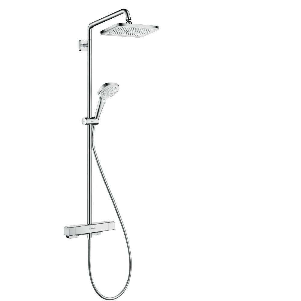 Душевая система с термостатом хром hansgrohe Croma E Showerpipe 280 1jet 27630000