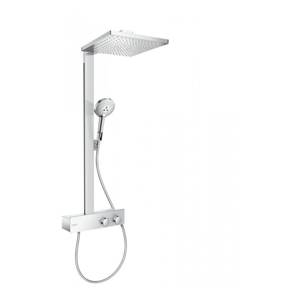 Душевая система хром hansgrohe 300 1jet с ShowerTablet 350 27361000