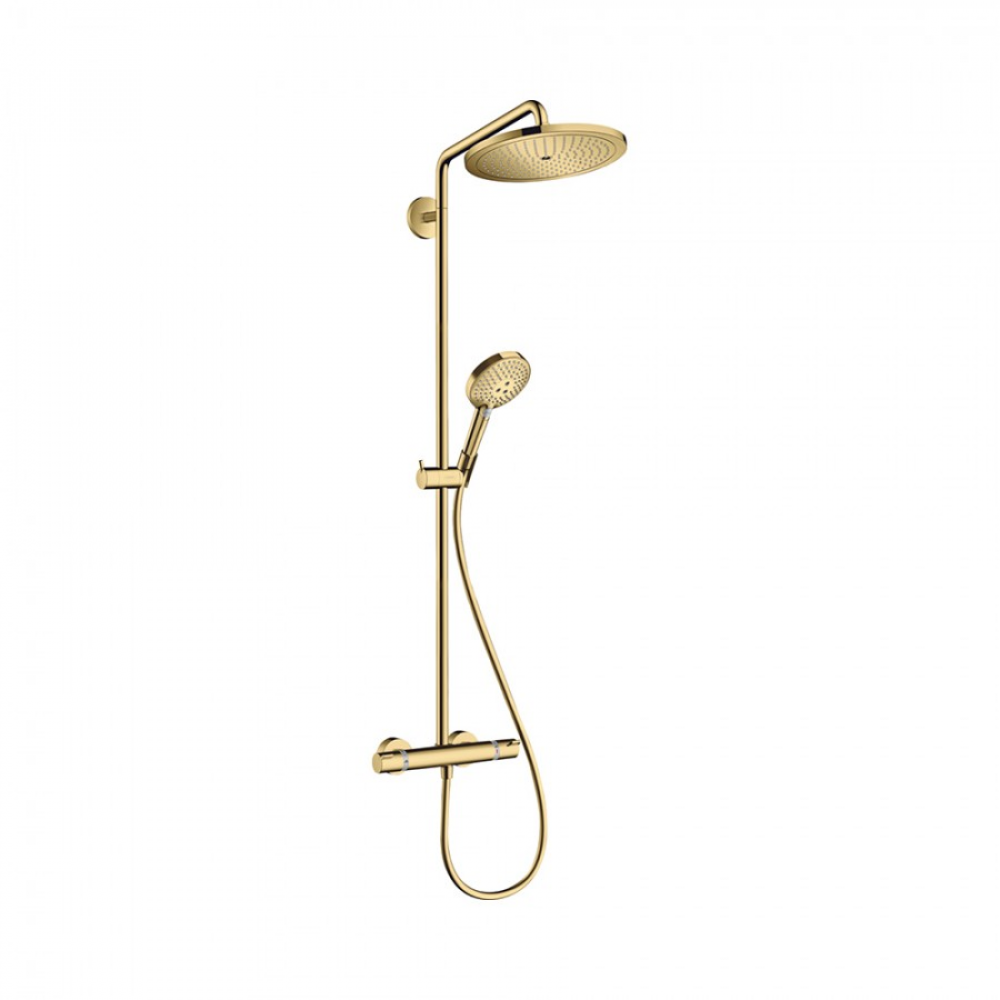 Душевая система золото hansgrohe Croma Select S 280 26890990