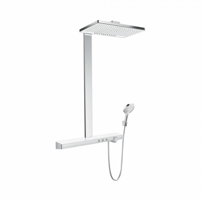 Душевая система с термостатом хром hansgrohe Showerpipe 460 2jet EcoSmart 27109400