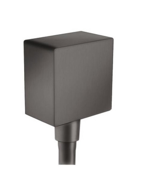 Шланговое подсоединение чёрный хром Hansgrohe Fixfit 26455340