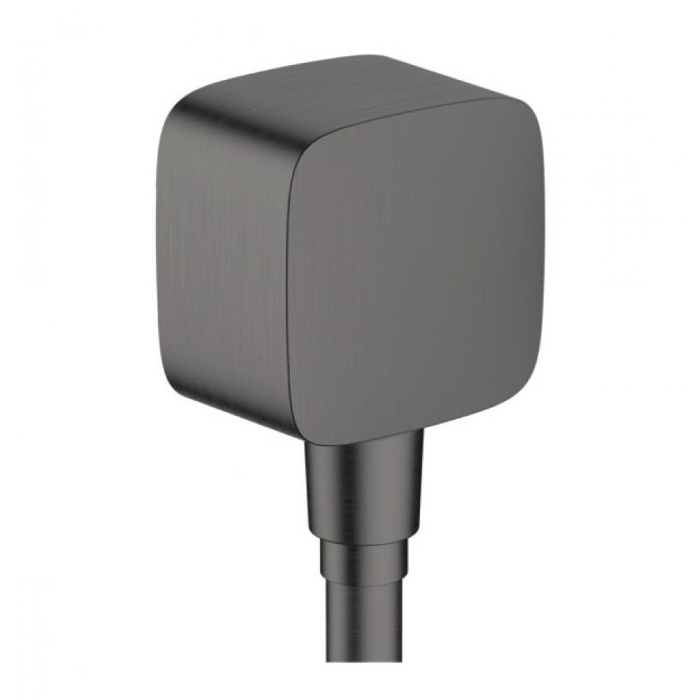 Шланговое подсоединение чёрный  хром Hansgrohe Fixfit 26457340