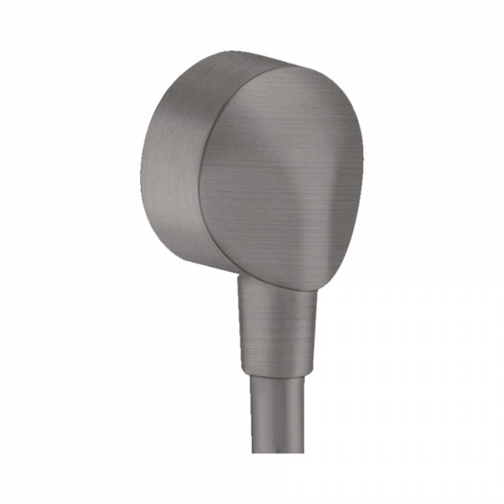 Шланговое подсоединение чёрный хром Hansgrohe Fixfit 27454340
