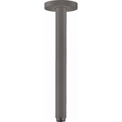 Потолочный держатель верхнего душа чёрный хром hansgrohe 27389340