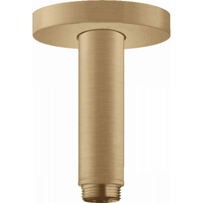 Потолочный держатель верхнего душа бронза hansgrohe 27393140