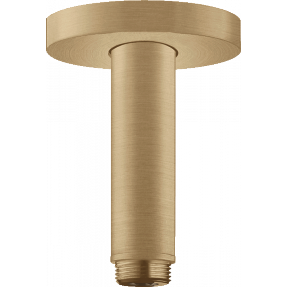 Потолочный держатель верхнего душа бронза hansgrohe 27393140
