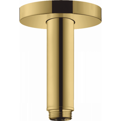 Потолочный держатель верхнего душа золото hansgrohe 27393990