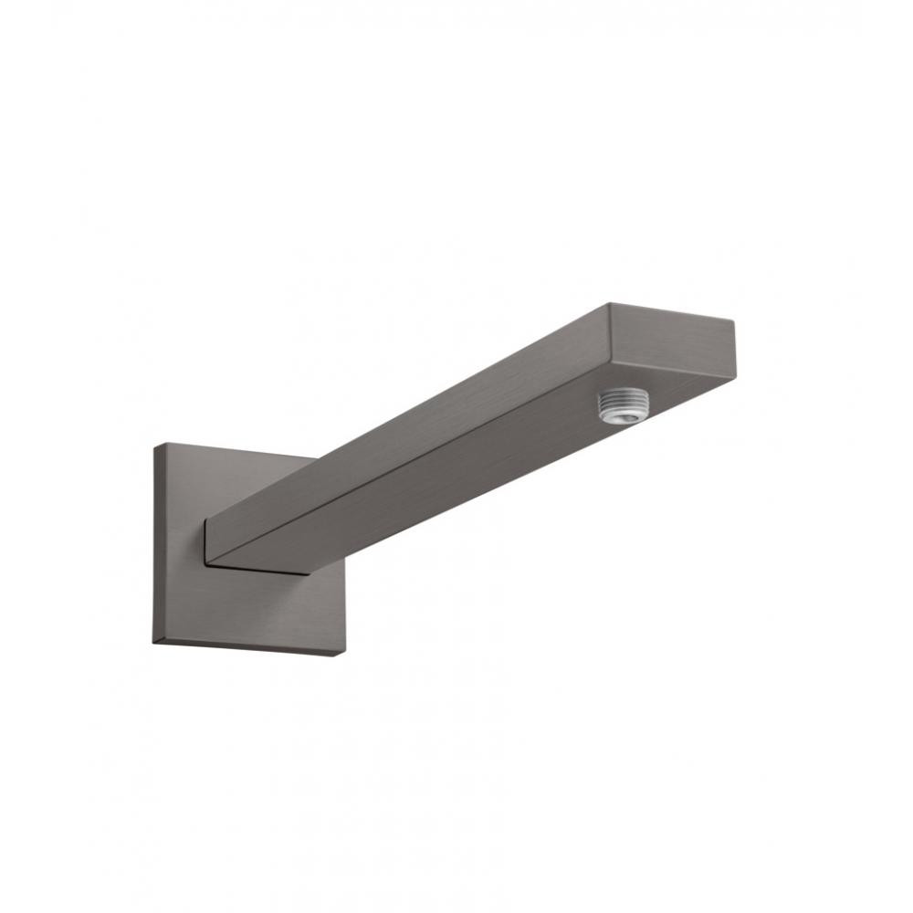 Настенный держатель верхнего душа чёрный хром hansgrohe 27694340