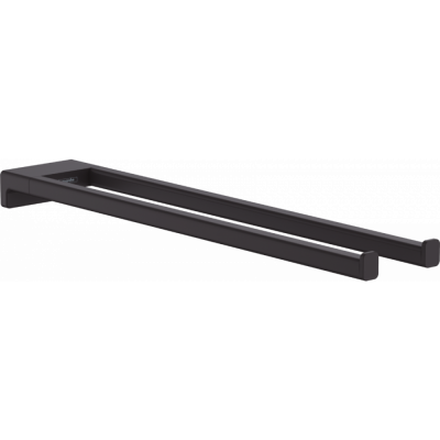 Держатель полотенец чёрный Hansgrohe AddStoris 41770670