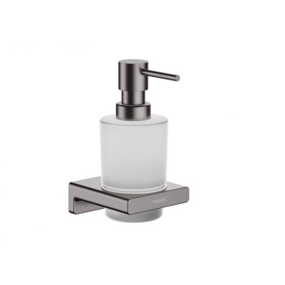 Диспенсер для жидкого мыла чёрный хром Hansgrohe AddStoris 41745340