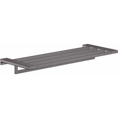 Полка для полотенец чёрный хром Hansgrohe AddStoris 41751340