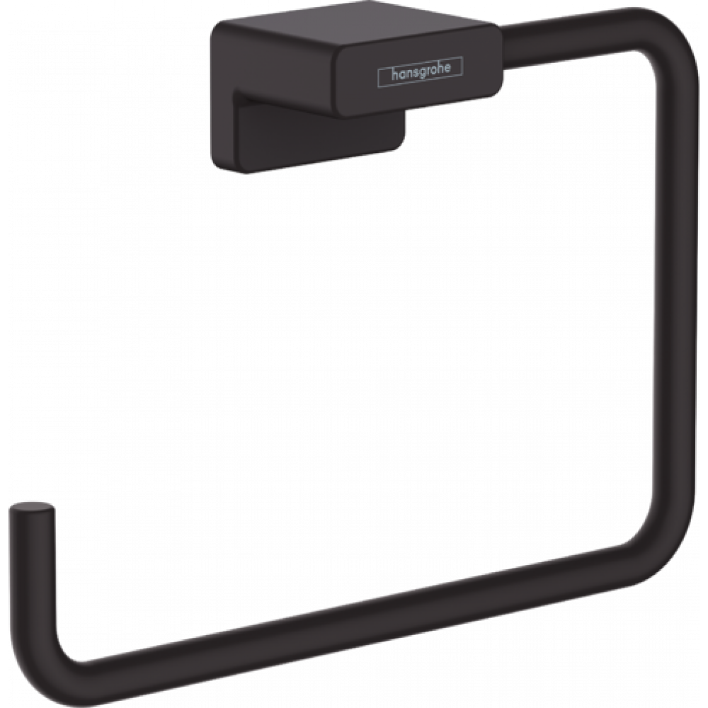 Держатель полотенец чёрный Hansgrohe AddStoris 41754670