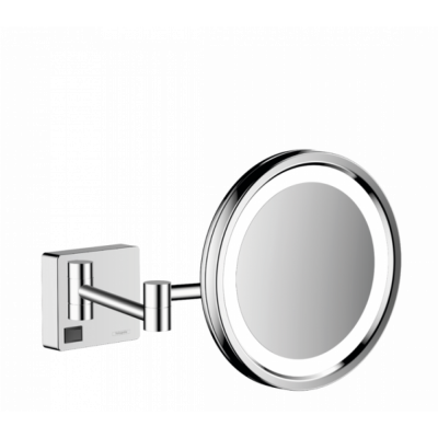 Зеркало косметическое с подсветкой хром Hansgrohe AddStoris 41790000