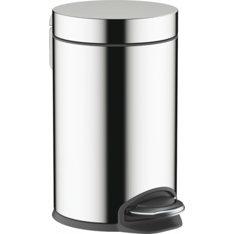 Напольное ведро 3 л хром Hansgrohe AddStoris 41775000