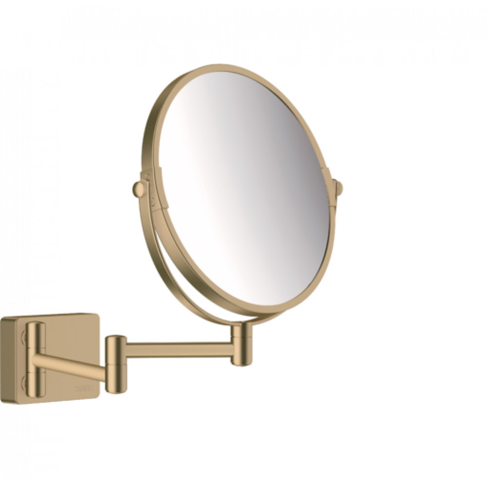 Зеркало косметическое бронза Hansgrohe AddStoris 41791140