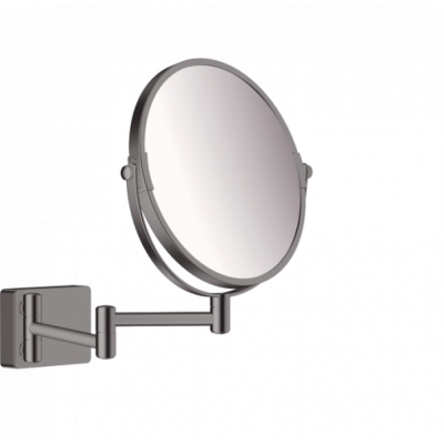 Зеркало косметическое чёрный хром Hansgrohe AddStoris 41791340