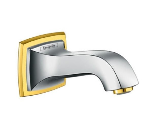 Излив для ванны хром/золото Hansgrohe Metropol Classic 13425090