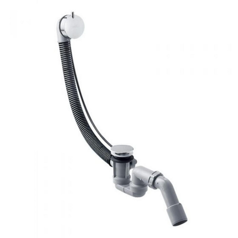 Слив-перелив для ванны белый Hansgrohe Flexaplus S 58150140