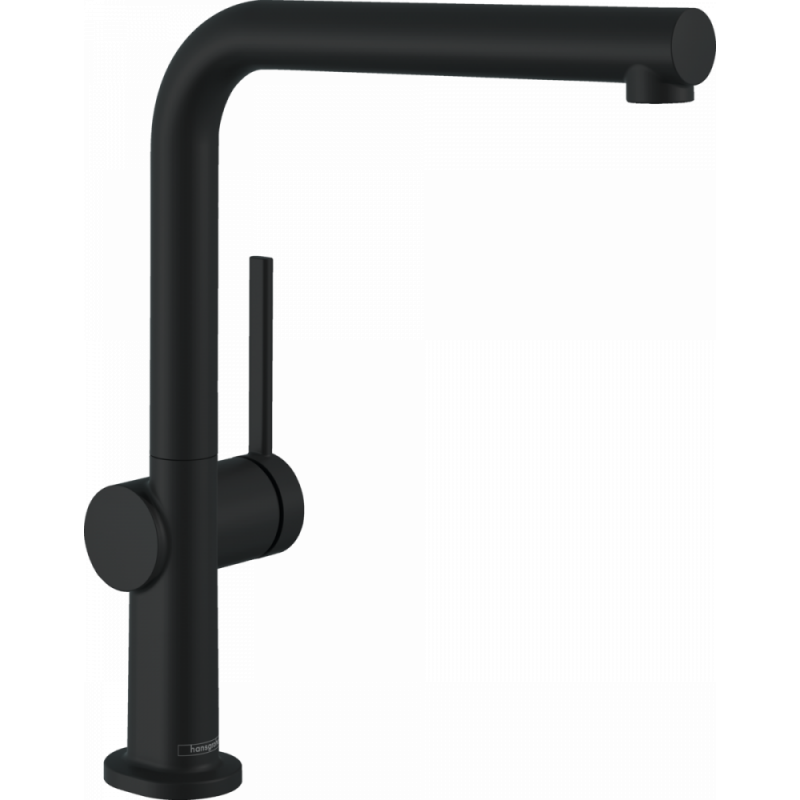 Смеситель для кухни чёрный Hansgrohe Talis 72840670