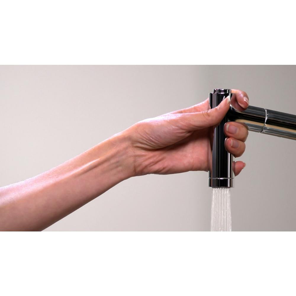 Смеситель для кухни хром Hansgrohe Metris 14820000