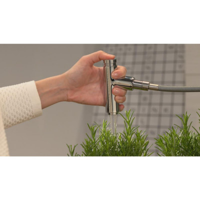 Смеситель для кухни хром Hansgrohe Metris 14820000