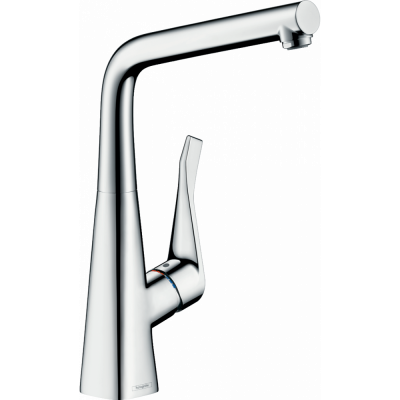 Смеситель для кухни хром Hansgrohe Metris 14823000