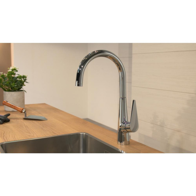 Смеситель для кухни хром Hansgrohe Talis S 72810000
