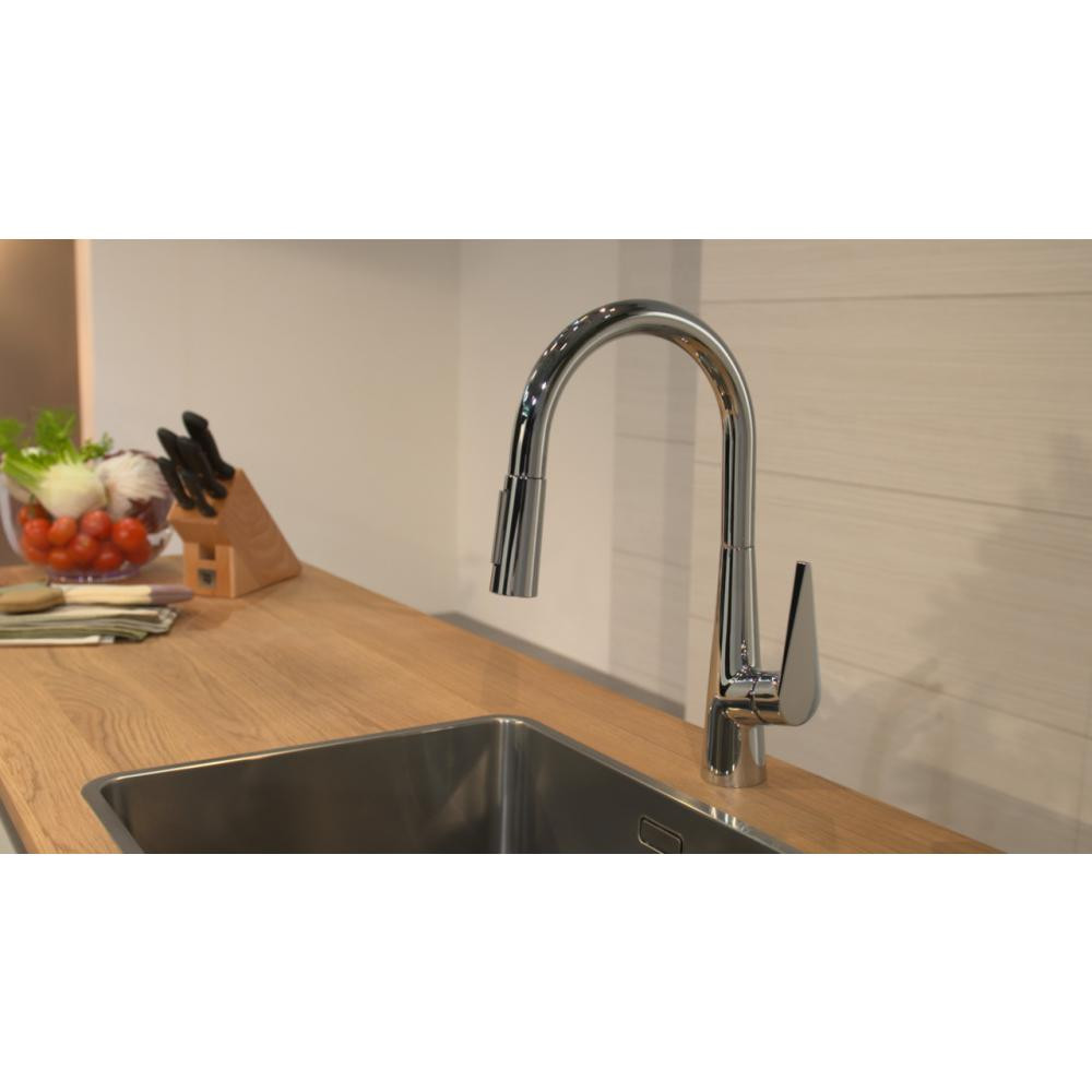 Смеситель для кухни хром Hansgrohe Talis S 72813000