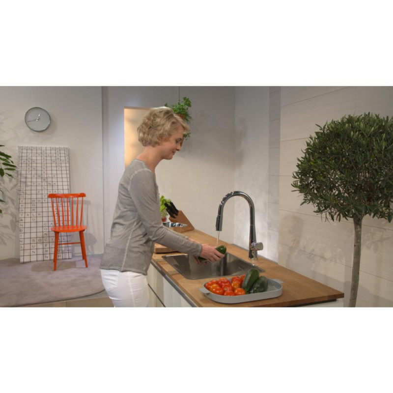 Смеситель для кухни хром Hansgrohe Talis S 72813000