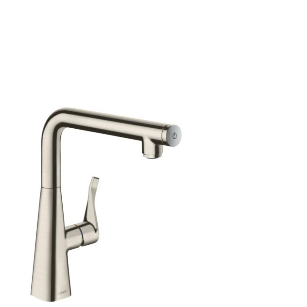 Смеситель для кухни сталь Hansgrohe Metris Select 14847800