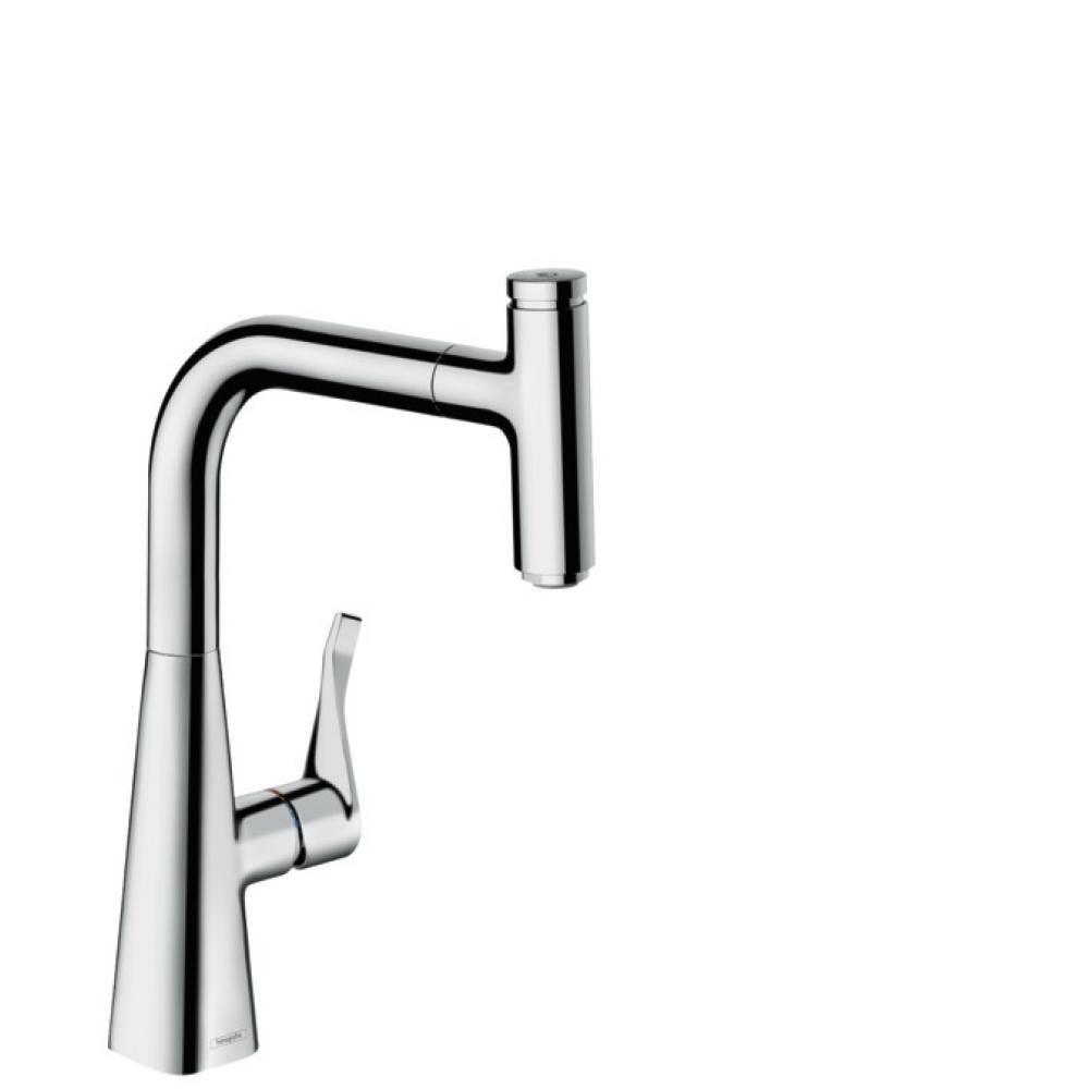Смеситель для кухни хром Hansgrohe Metris Select 14857000